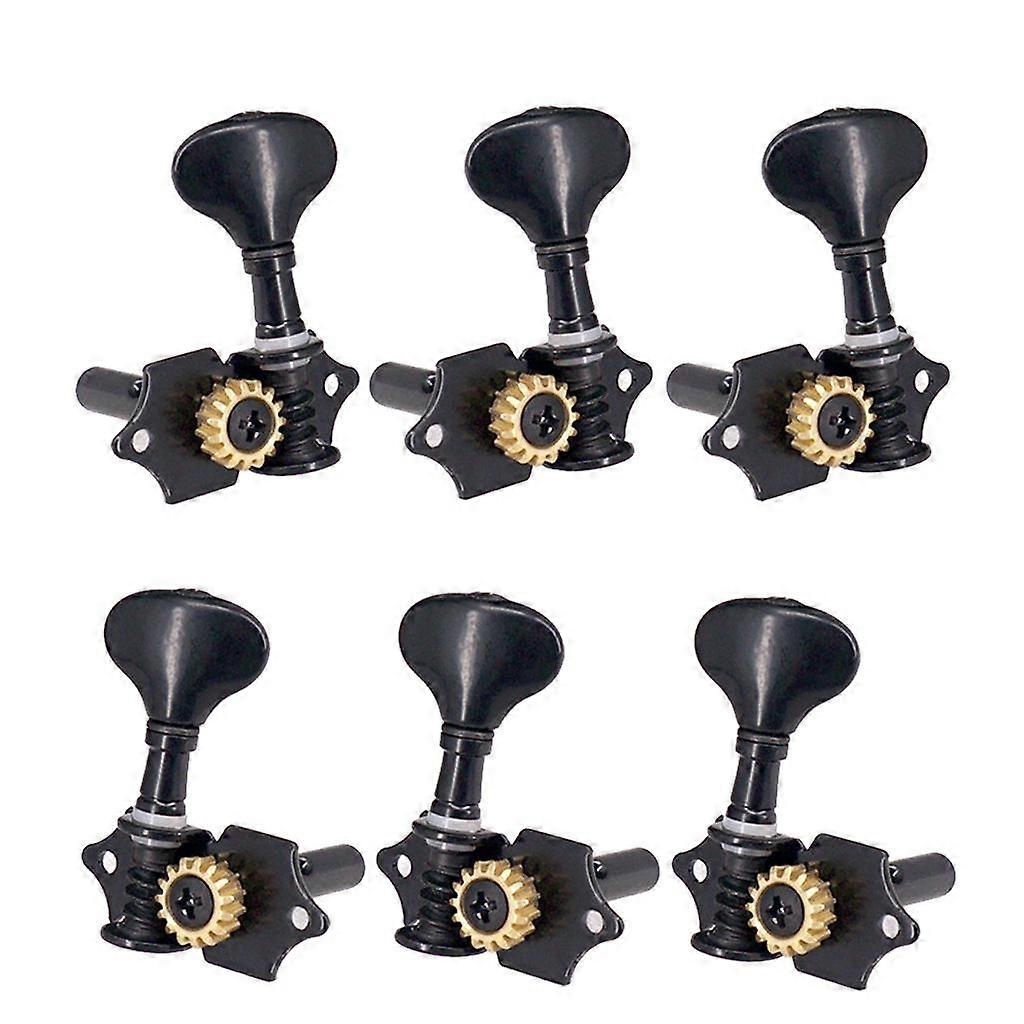 6PCS Acoustic Guitar Tuners Tuning Pegs Keys Machine Heads 3L 3R