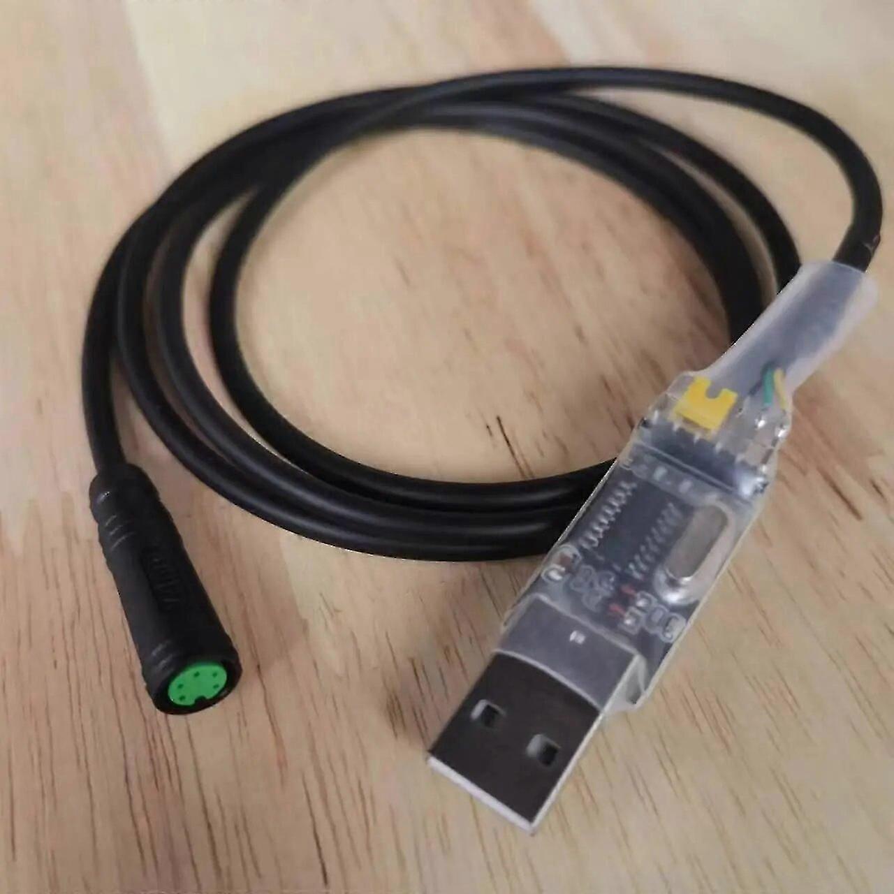 unique Bafang USB Programming Cable For 8fun / BBS01B BBS02B BBSHD Mid Drive / Center Electric Bike Motor Programmed Cable