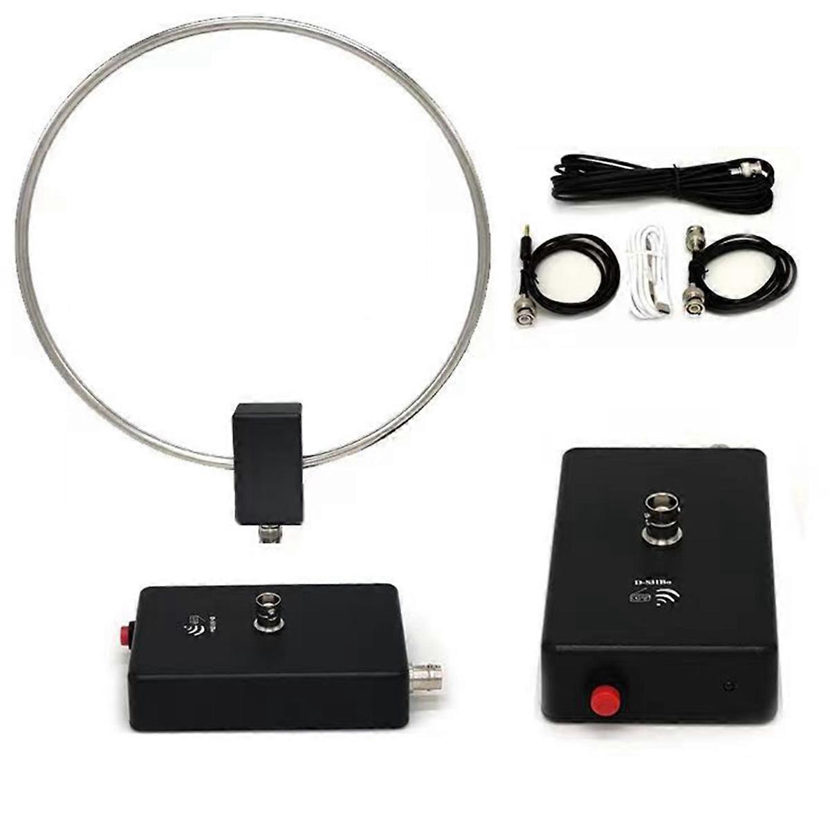 GA-800 Active Loop Antenna Shortwave Antenna 10KHz-159MHz HF Antenna with Portable Design for Radios