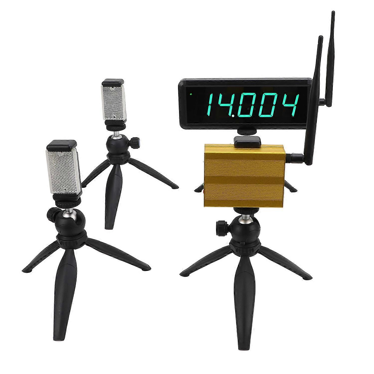 Wireless Timer 5-stelliger multifunktionaler batteriebetriebener Sprints Race Timer für Laufräder Rollerb