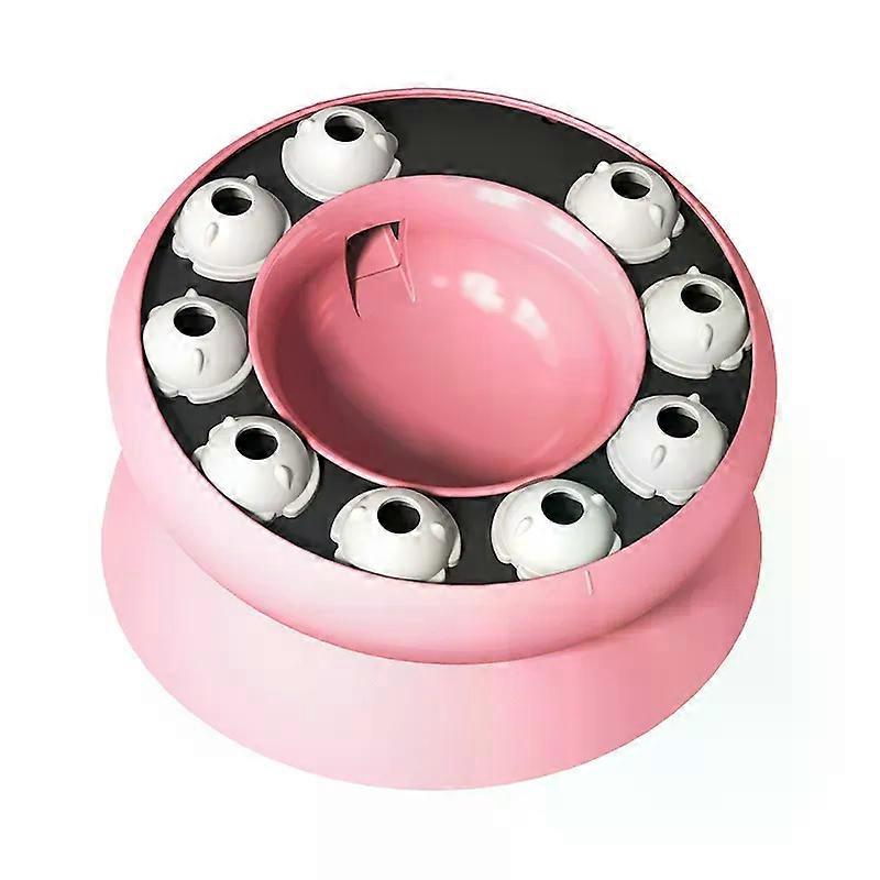 Interactive Cat Slow Feeder Bowl Cat Treat Puzzle Feeder Brain Stimulation Pet Puzzle Toys for Healthy Weight Cat Puzzle Feeder Cat Food Puzzle