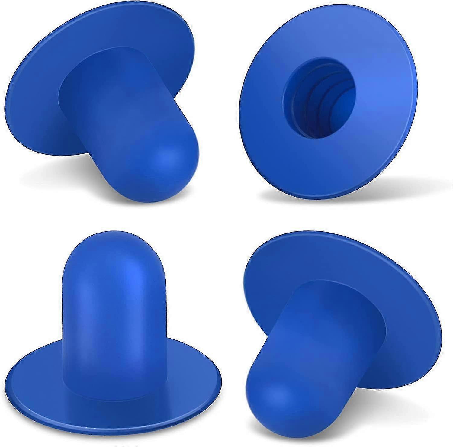 4 Pack Above Ground Pool Wall Replacement Plugs for Filter Pump Strainer - Compatible with Intex & Bestway