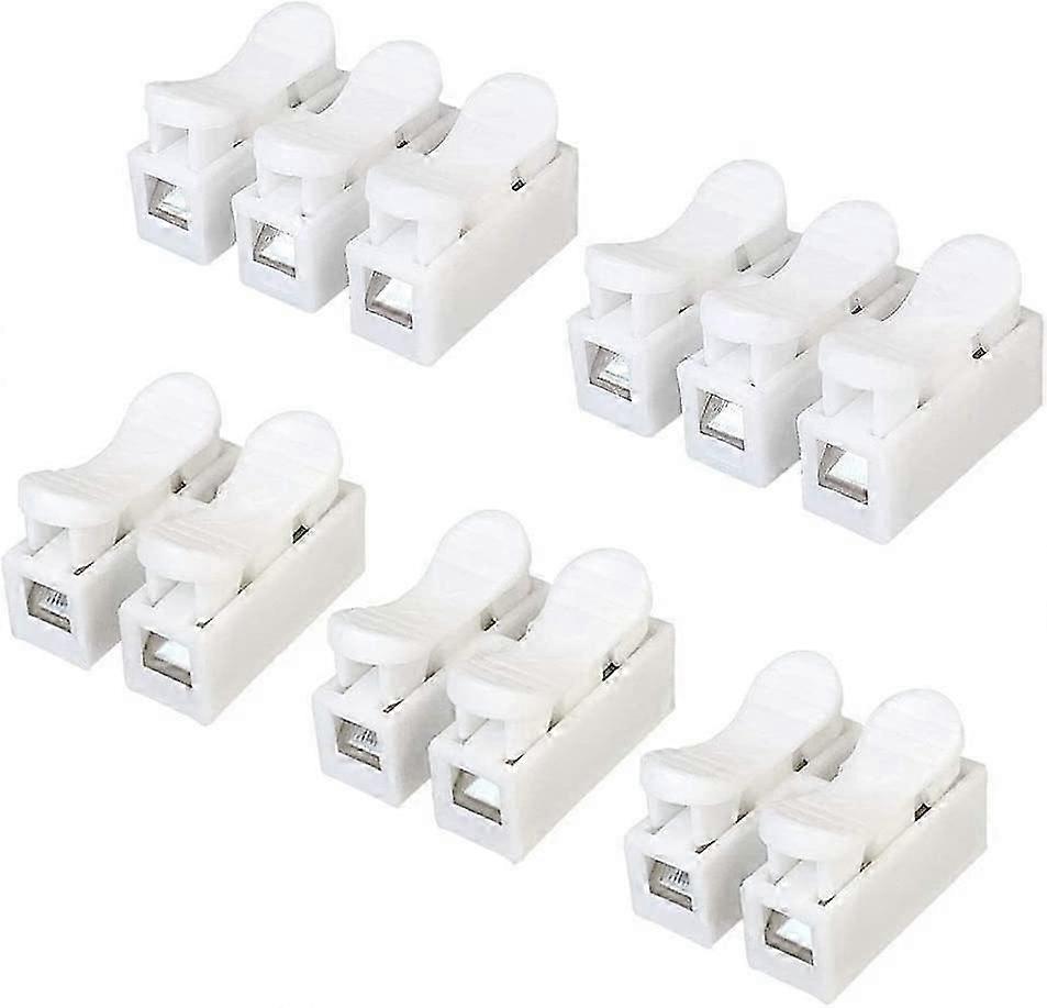 62pcs Spring Connector Set,Self-Locking Quick Terminal,Press Type Quick Wire Connector(CH2 / CH3)