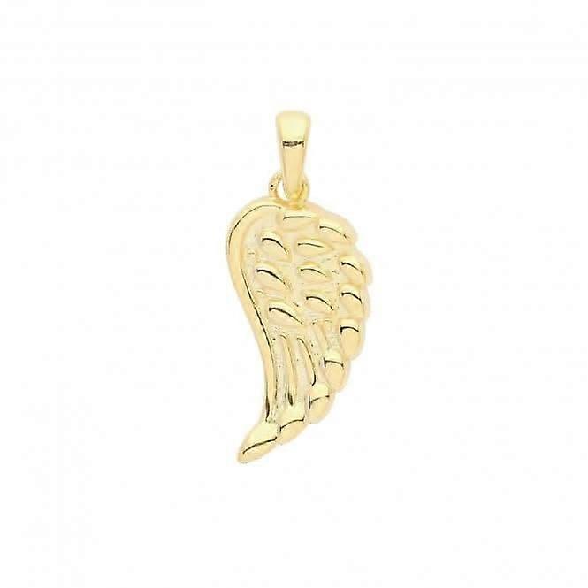 Acotis Silver Wing Charm Gold Plated Angle G61072GP