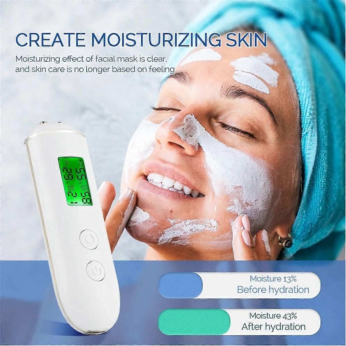 Skin Tester Face Skin Moistureand Oil Content