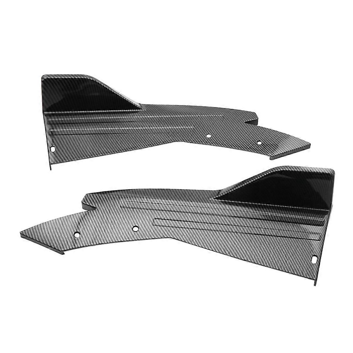 48 cm-es hátsó lökhárító védőburkolat Canards splitter oldalsó szoknya karbon