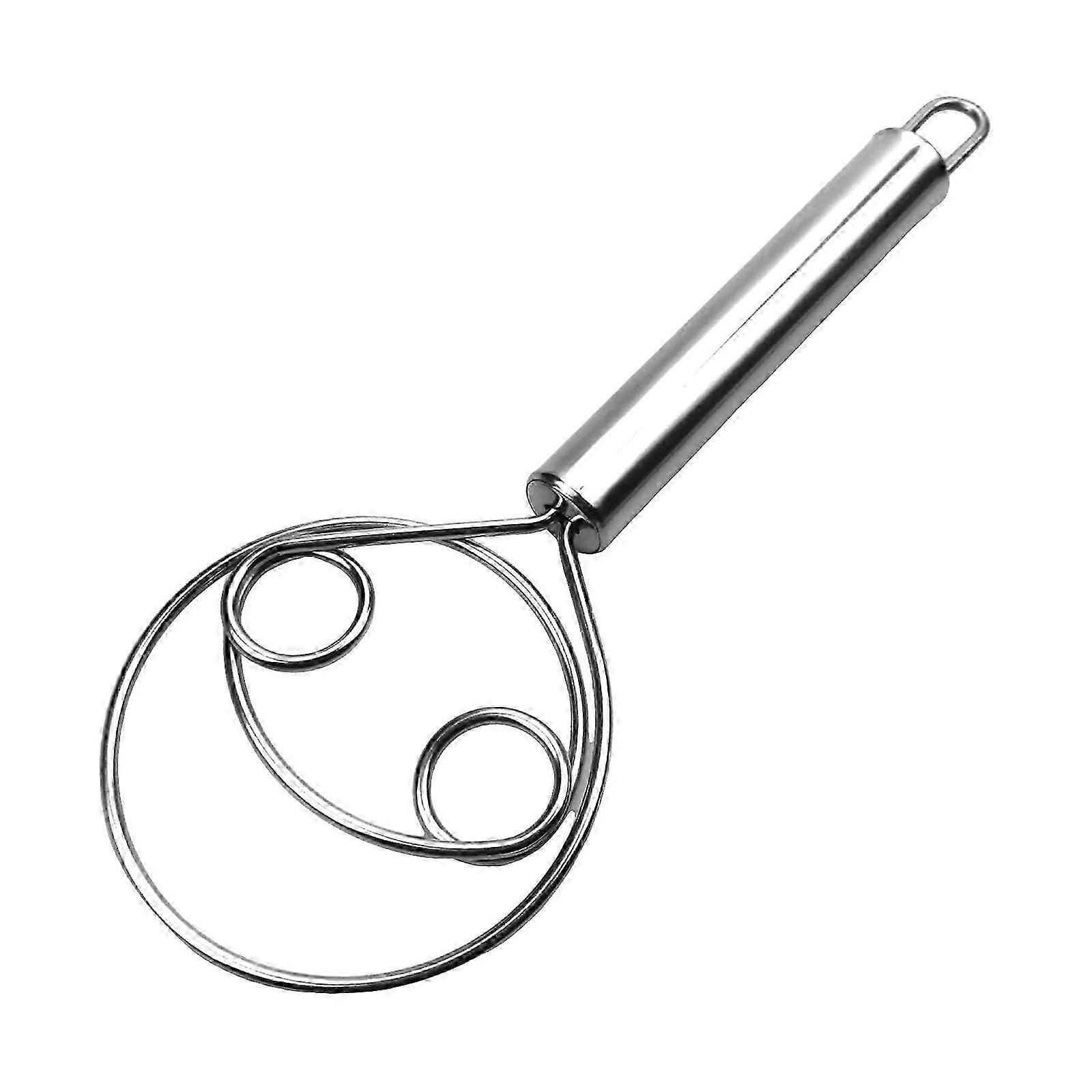 Hand Danish Whisk Dutch Bread Whisk Kitchen Baking Tools for Biscuits
