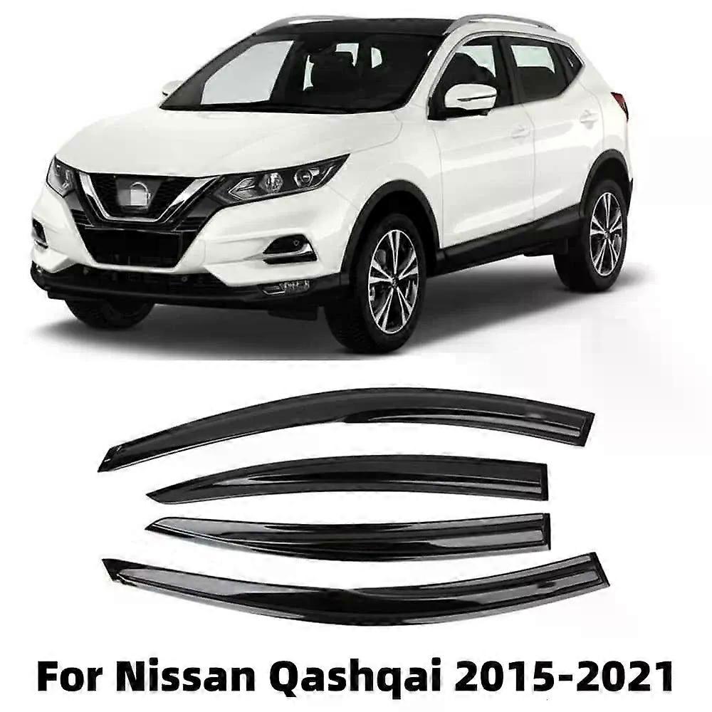 Ισχύει για: Για Nissan Qashqai 2016-2021 Αυτοκίνητα Αξεσουάρ Γείσα παραθύρων Βροχή Προστατευτικό ηλίου Εξαερισμός Ανεμοθραύστης Ασπίδα Λεπτή επένδυση χύτευσης