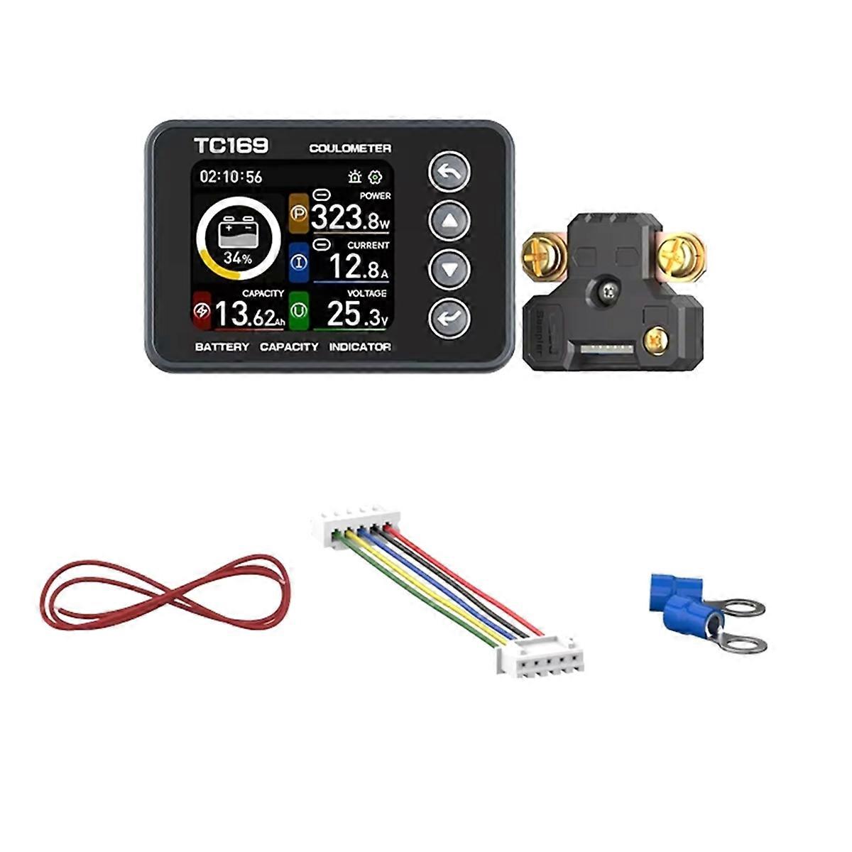 TC169 Schermo a colori Curon Calcus elettrico Timphotospholtic Iron Clear Battery Power Display Table Bundle: CS30-30A