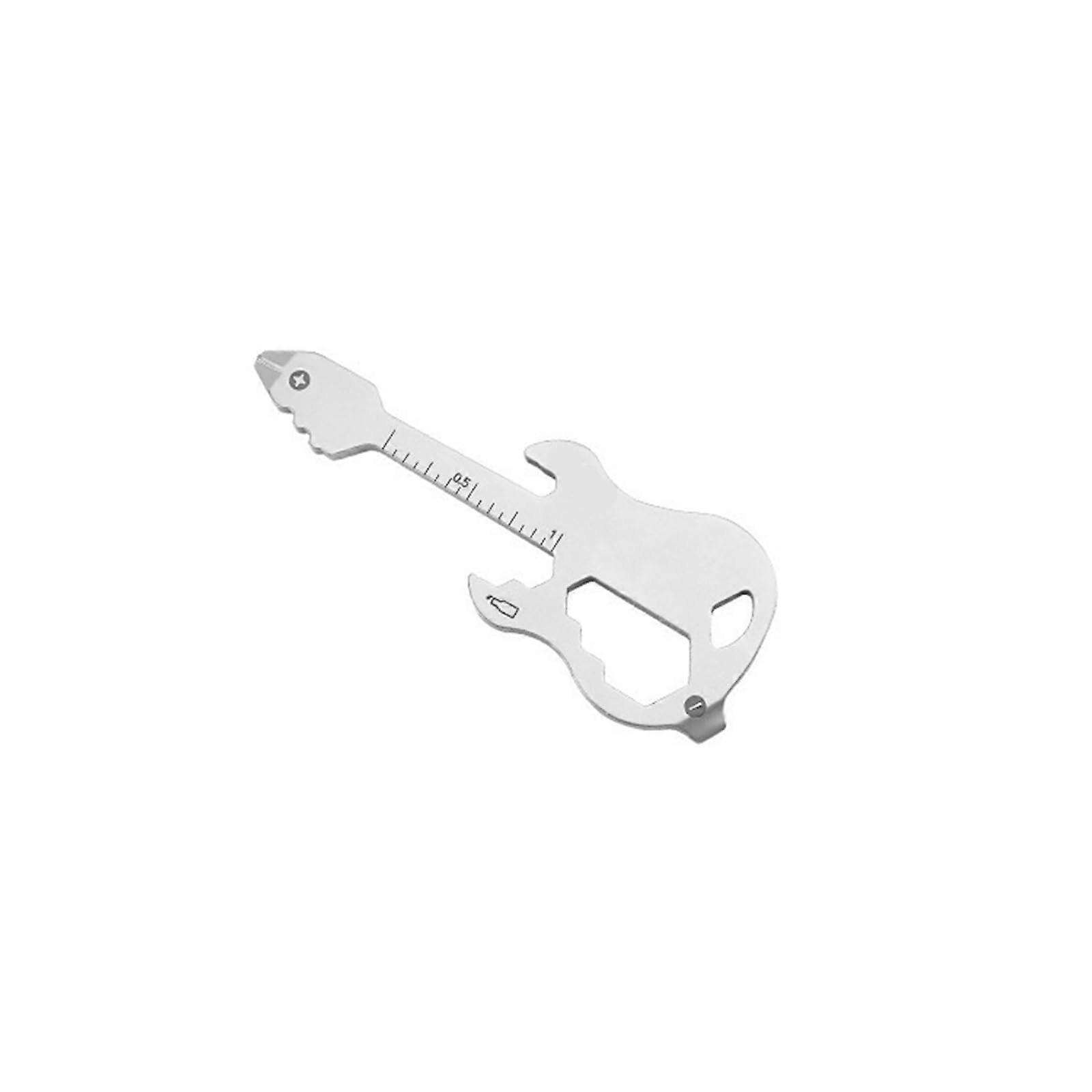 12-in-1 Multi-Function Vehicle Card Tool for Bicycle and Electric Guitar Repair, Durable EDC Tool Card