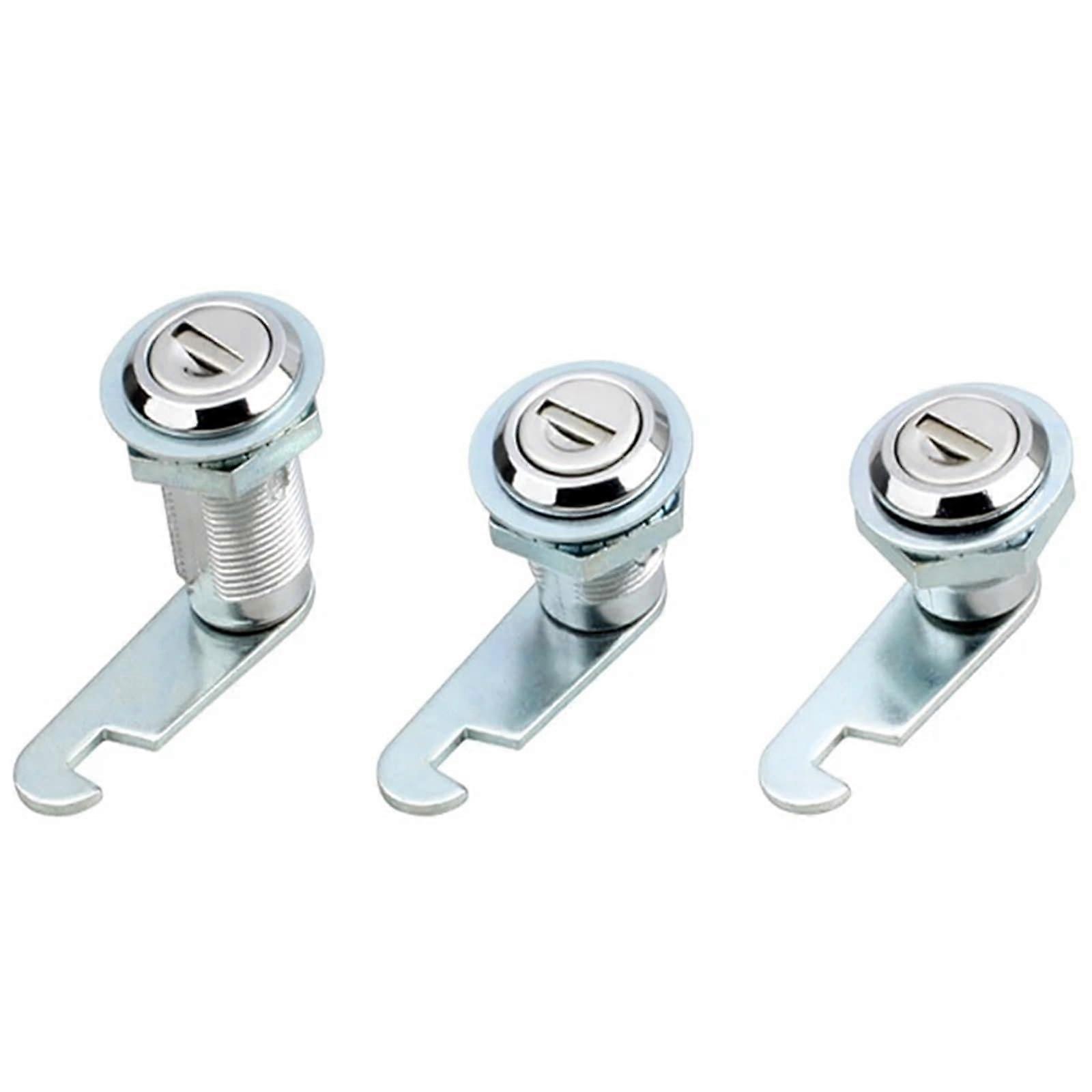 16 20 30mm for Outdoor Mailbox File Cabinet Tool Box Locker Furniture Hardware MX06 1Pcs(Key Aliked 30mm)
