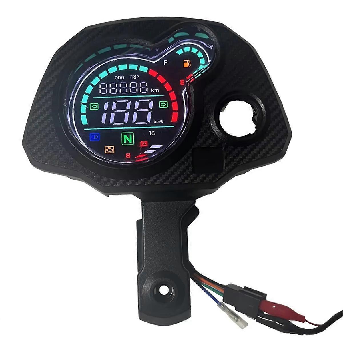 For Digital Meter Tachometer Speedometer Navi LED Odometer RPM