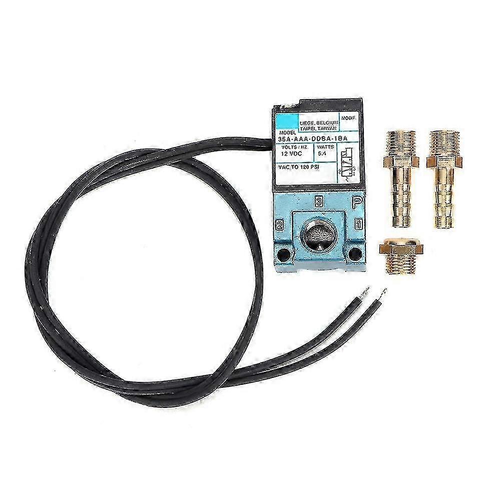 Électrovanne Pneumatic Solenoid Valve,DC 12V BSP 1/4 Normally Closed 3 Électrovanne Pneumatic Solenoid Valve,DC 12V BSP 1/4 Normally Closed 3
