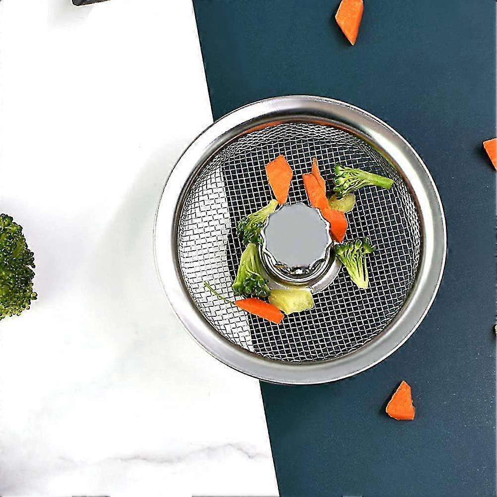 2pcs Kitchen Drain Sink Strainer Plug