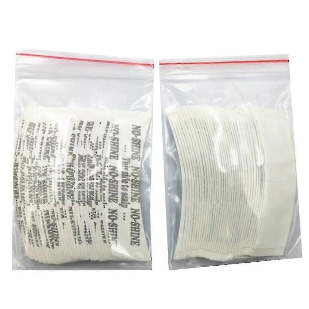 72pc No-Shine Wig Tape Double Adhesive Strips Waterproof for Toupee/Lace Front