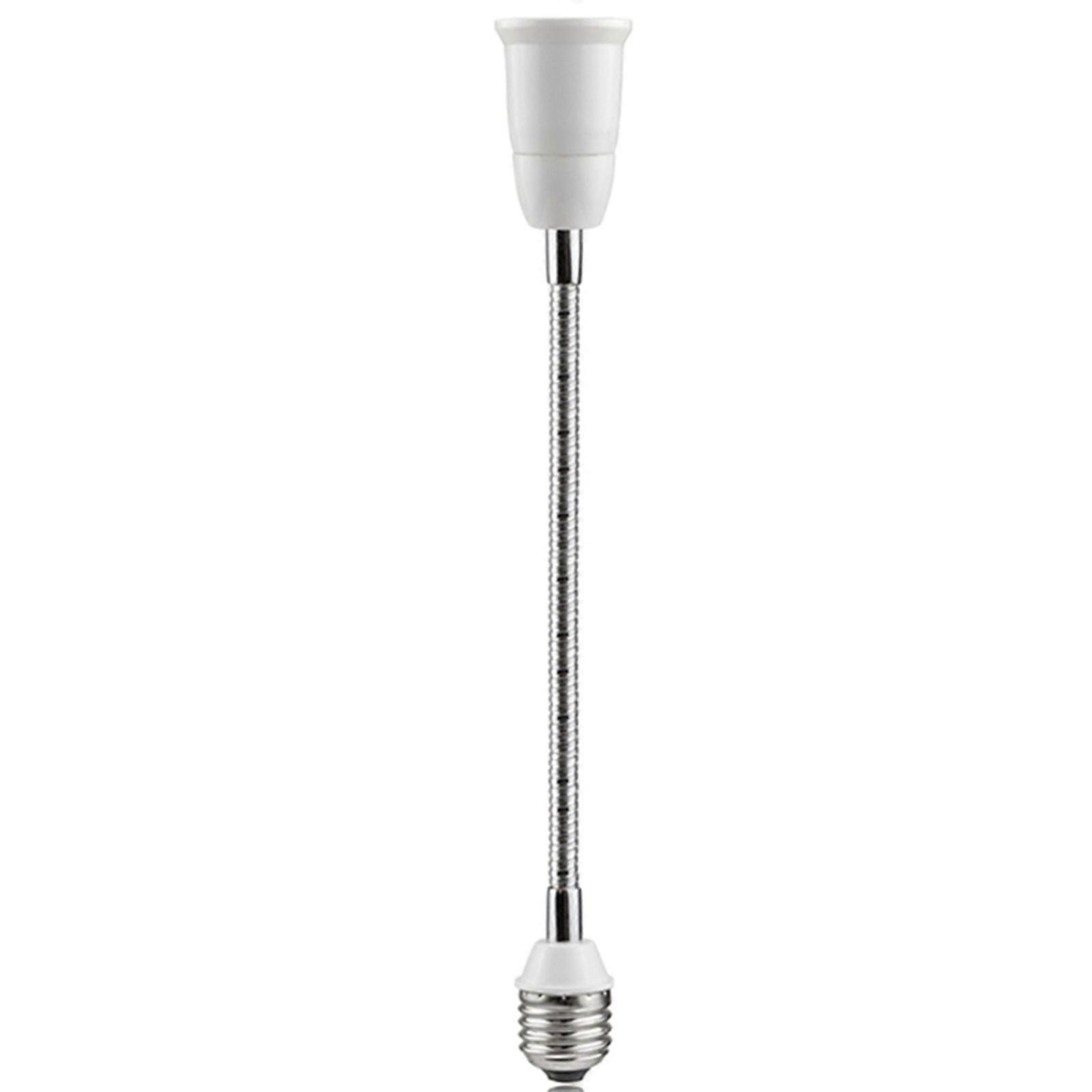 E27 to E27 Extender Lamp Holder Base Bulb Extend Extension Socket Adapter
