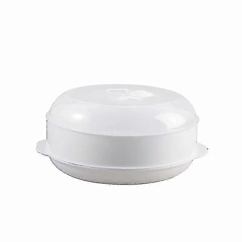 Kitchen Household Large Single-layer Microwave Steamer