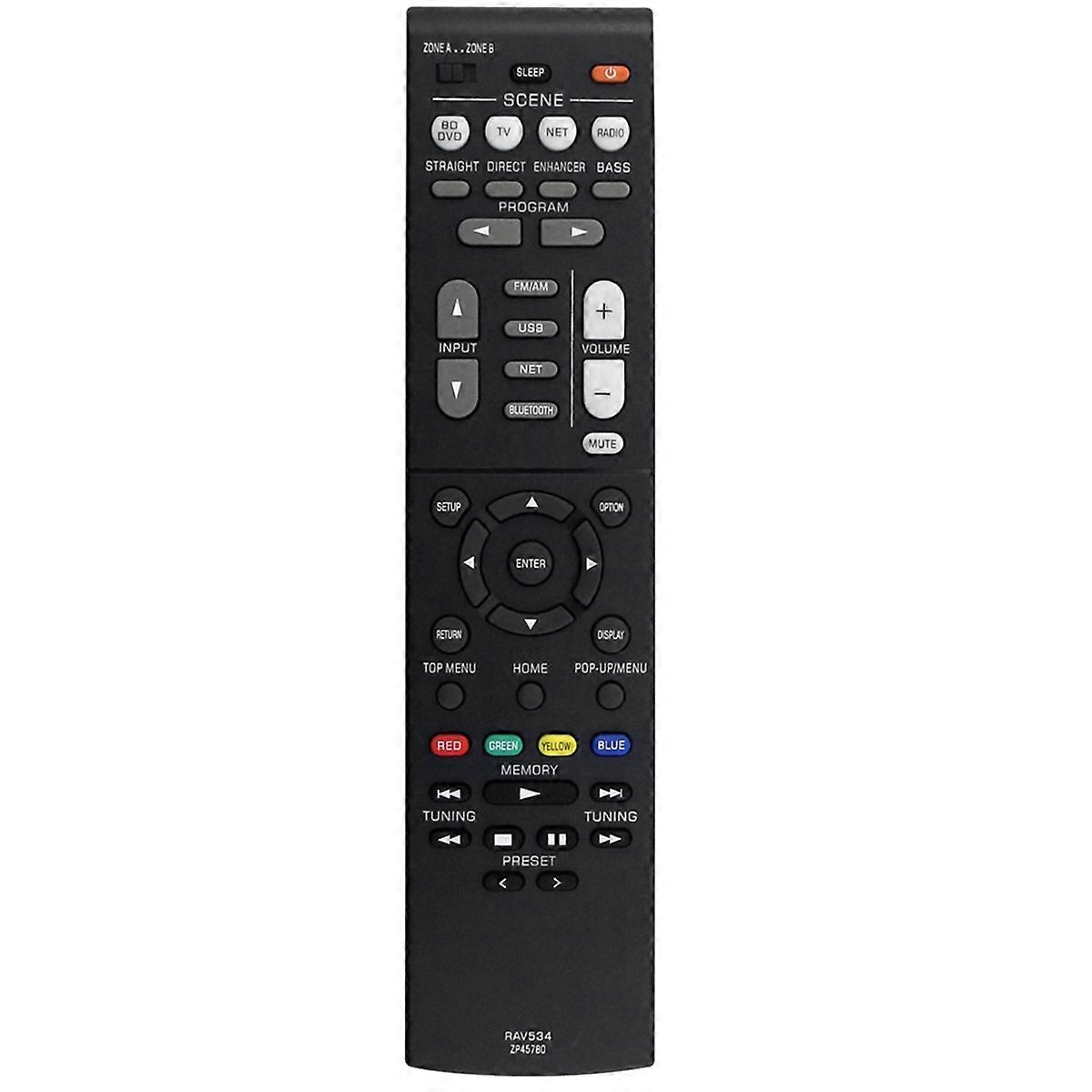 Replace RAV534-ZP45780 Remote Control for Yamaha AV Receiver RX-V485 RX-V479 RX-V579 HTR-4068 RX-V481 RX-V581
