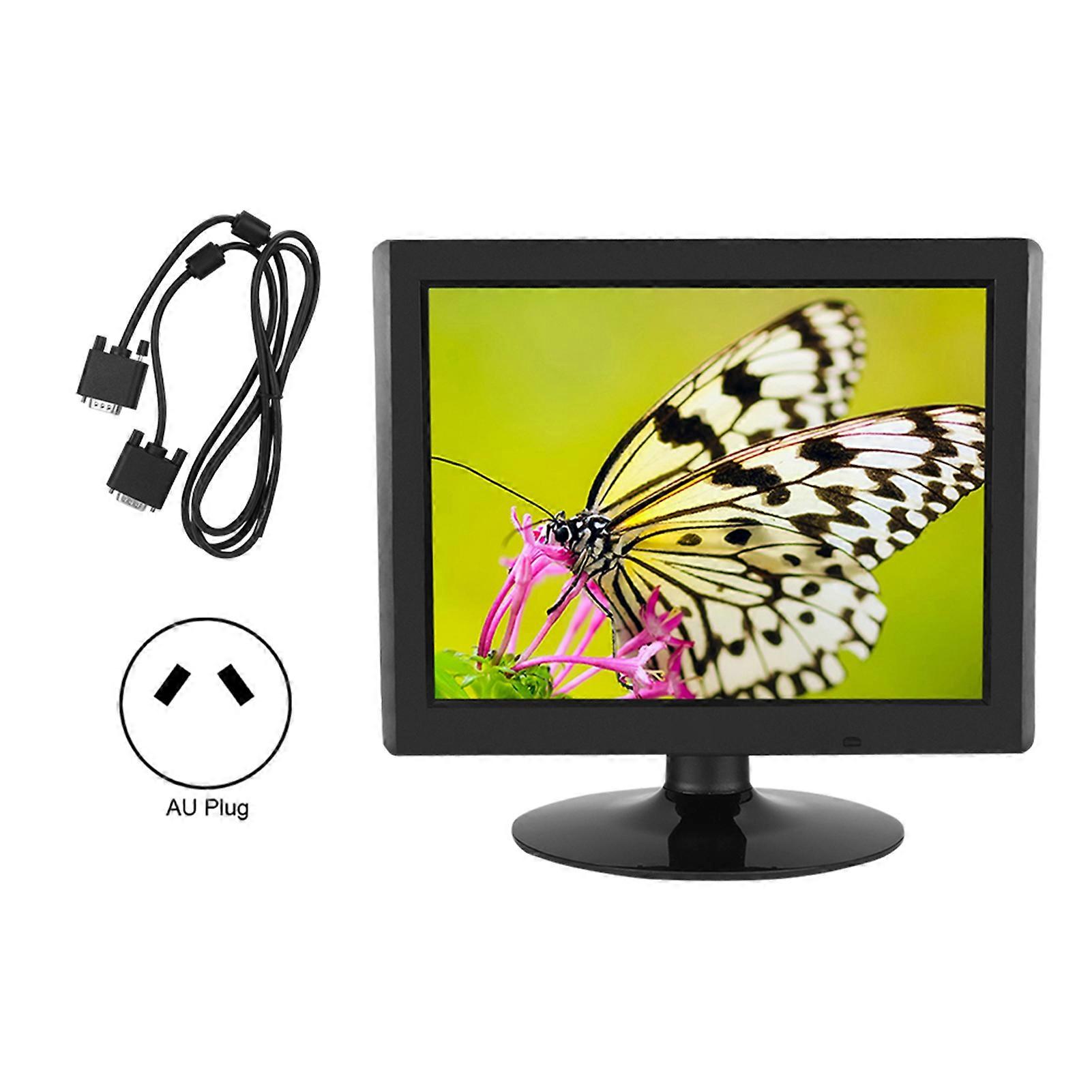 WISENOVO 15Inch 1024x768 Resolution 700:1 VGA Input Desktop Computer Display 100‑240V (AU)