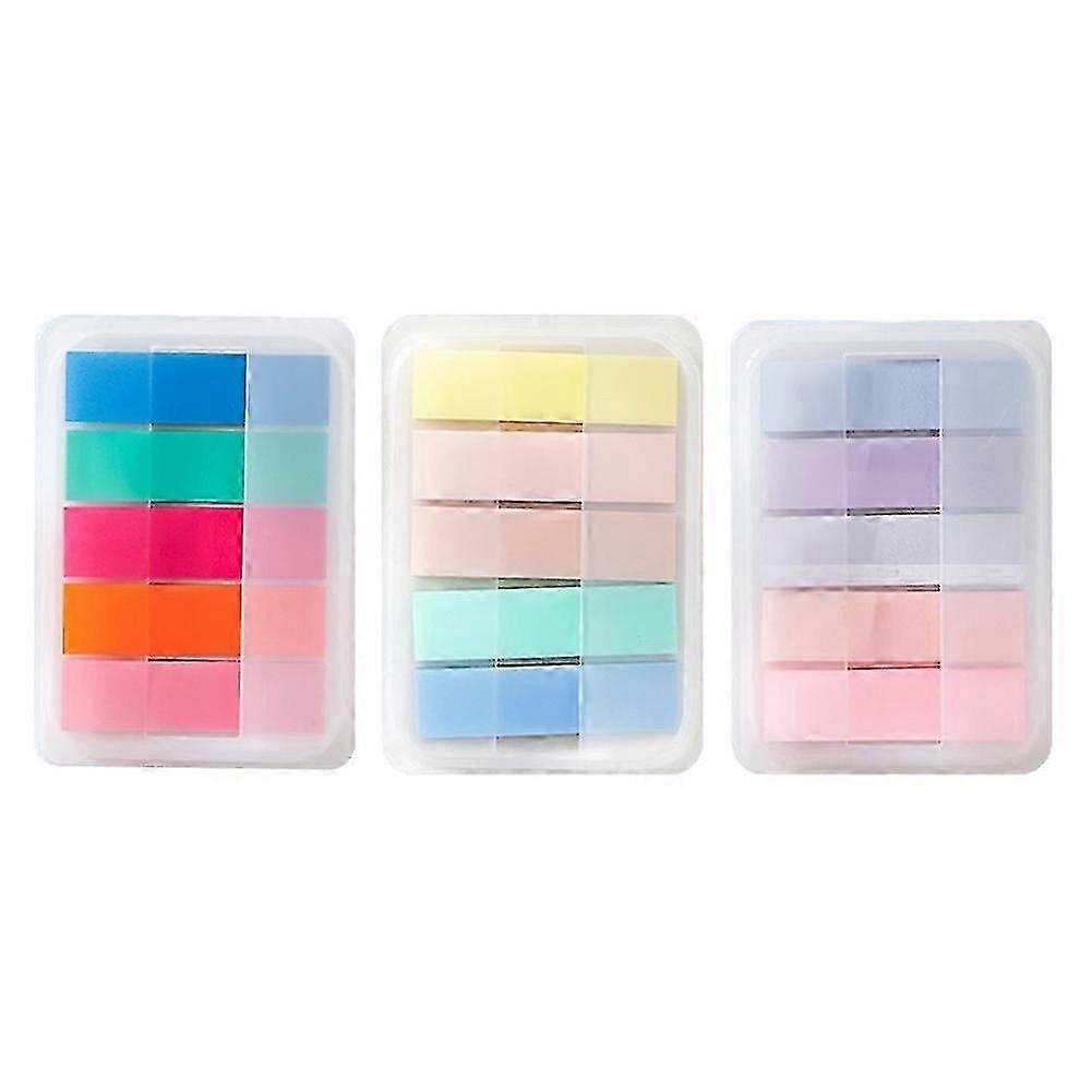 375 قطعة ملاحظة مرجعية للطالب مكتب مدرسة لزجة علامة تبويب الفهرس علامة صفحة الكتب