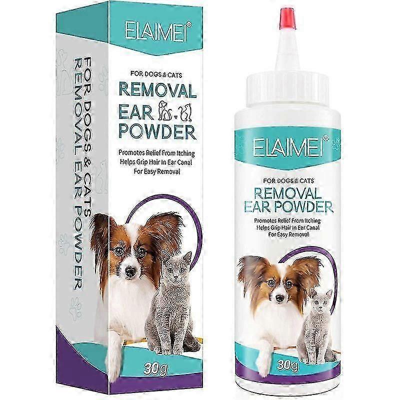 明蘭犬の耳の感染症の治療 - 脱毛のための痛みのない犬の耳の粉、感染した耳の炎症、かゆみ、感染症を起こしやすい耳、3を治療します