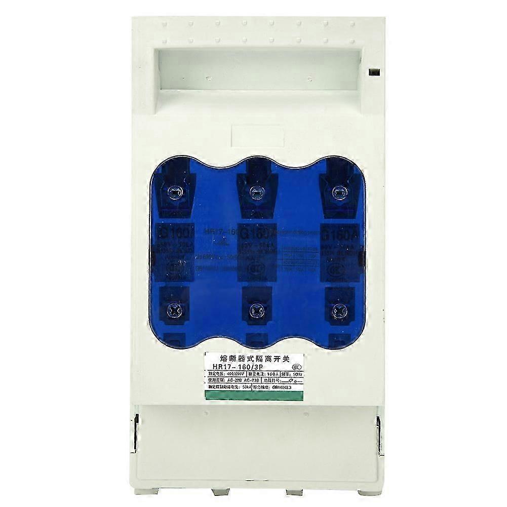 HR17B-160/30 Fuse Type Isolating Switch Disconnector 160A 3 PoleCopper