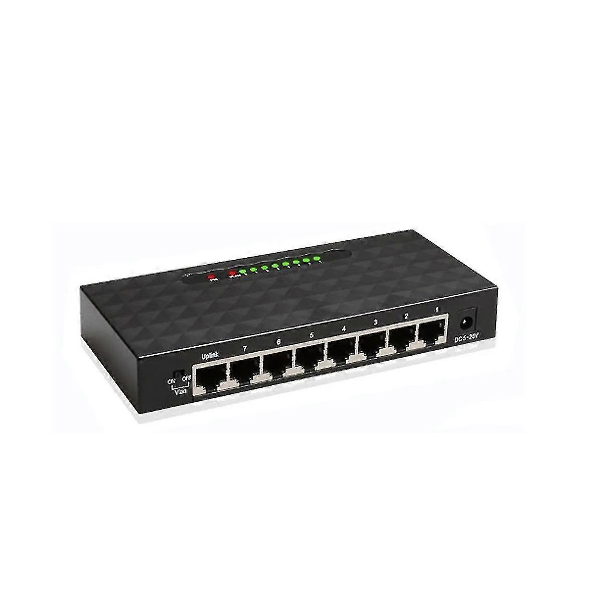 8port Ethernet Smart Switcher High Performance 1000mbps Network Switch Rj45 Hub Internet Injector E