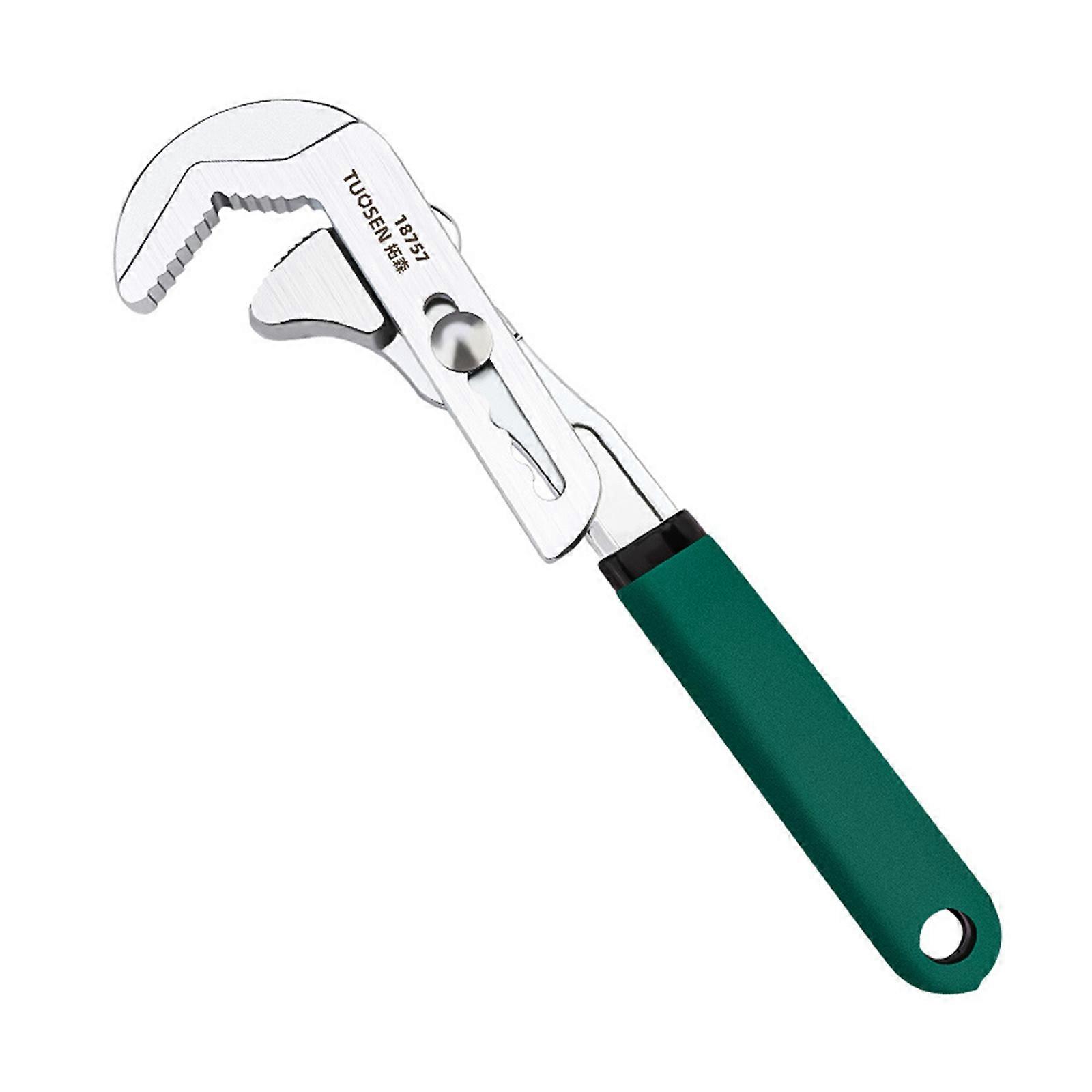 Large Opening Live Wrench 14-60mm Quick Change Adjustable Spanner Practical Small Bathroom Wrench Home Repairing Tool