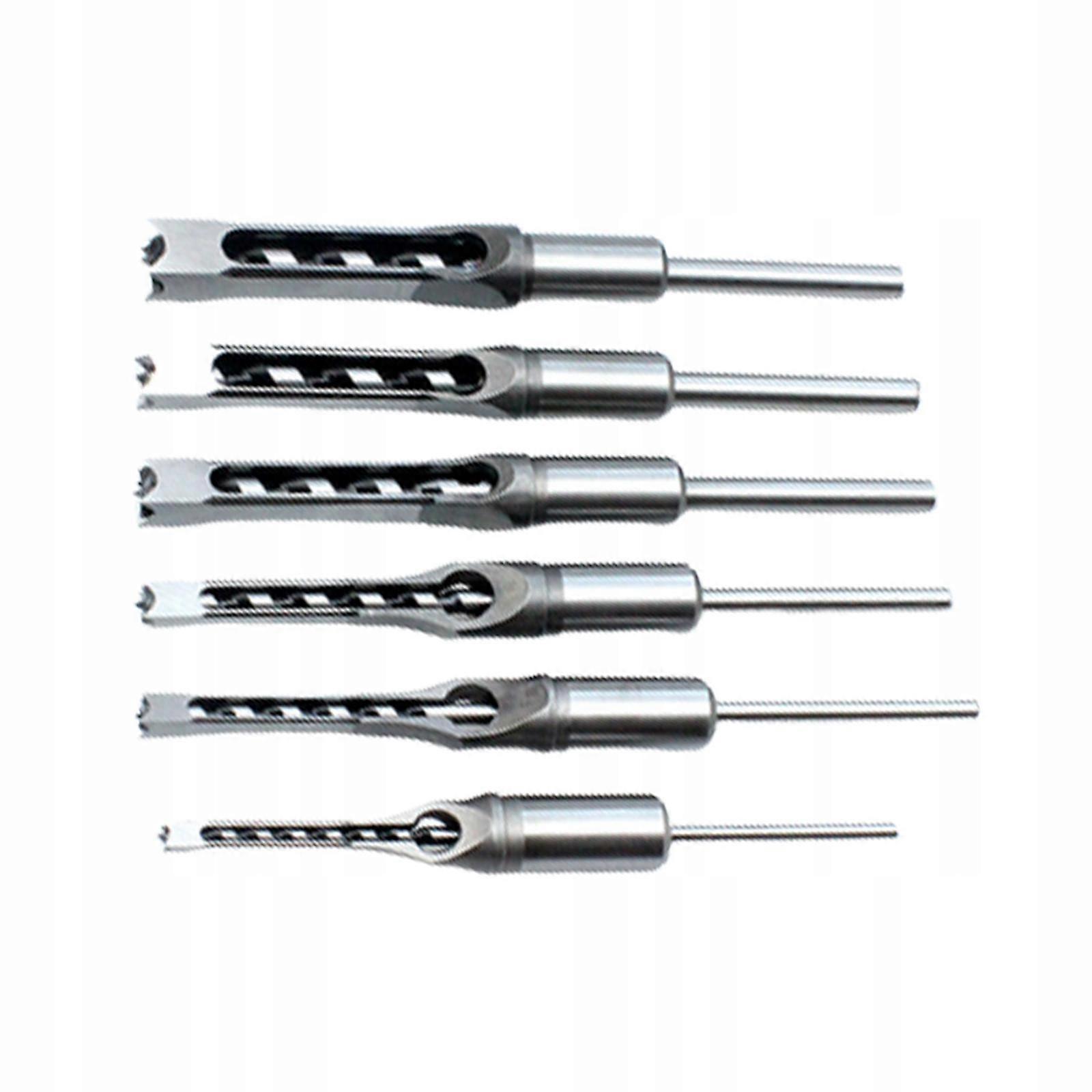 Hss Wood Chisel For Drill, 6 Pcs