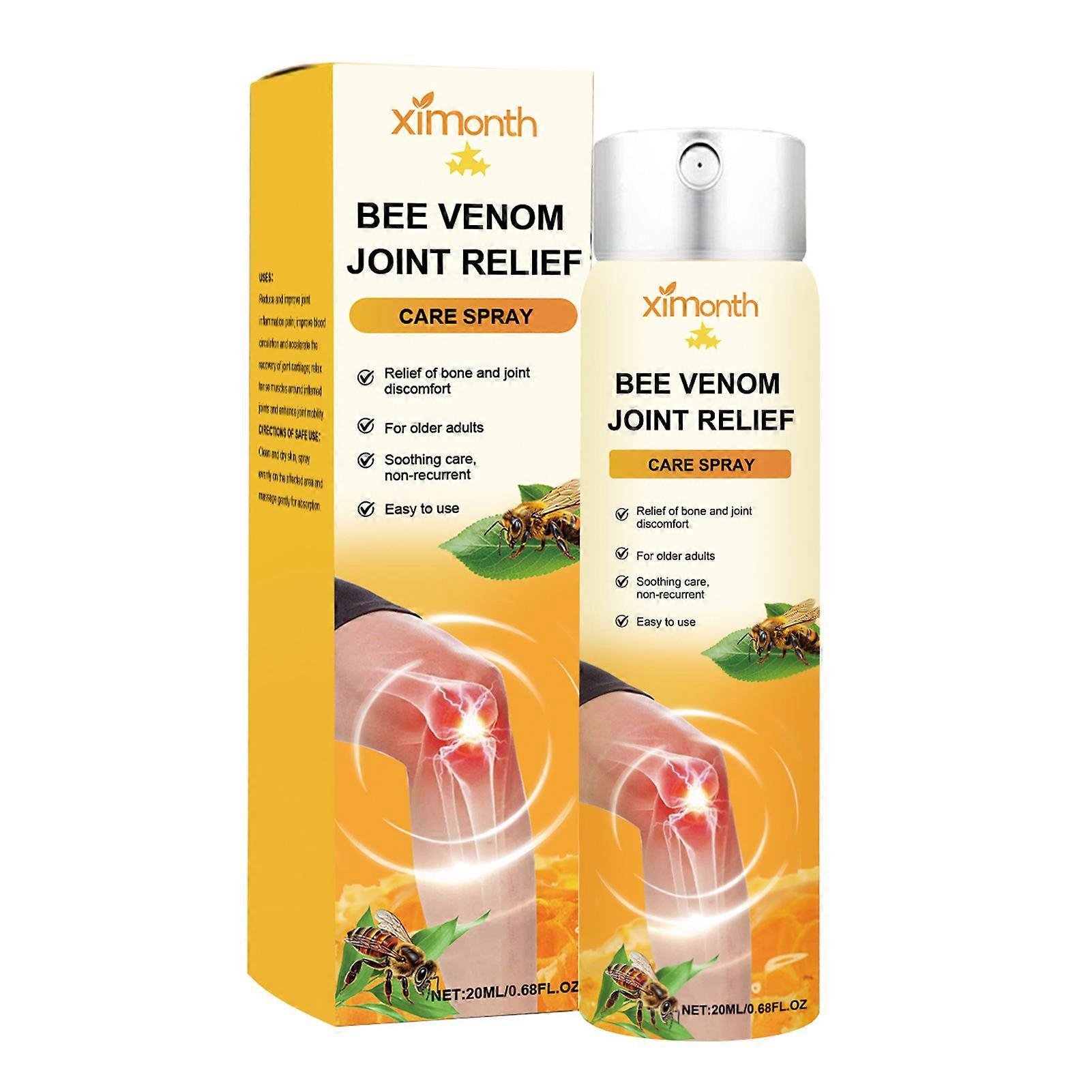 ハチ毒関節リリーフケアスプレー深い浸透のなだめるような不快感スプレー男性女性用
