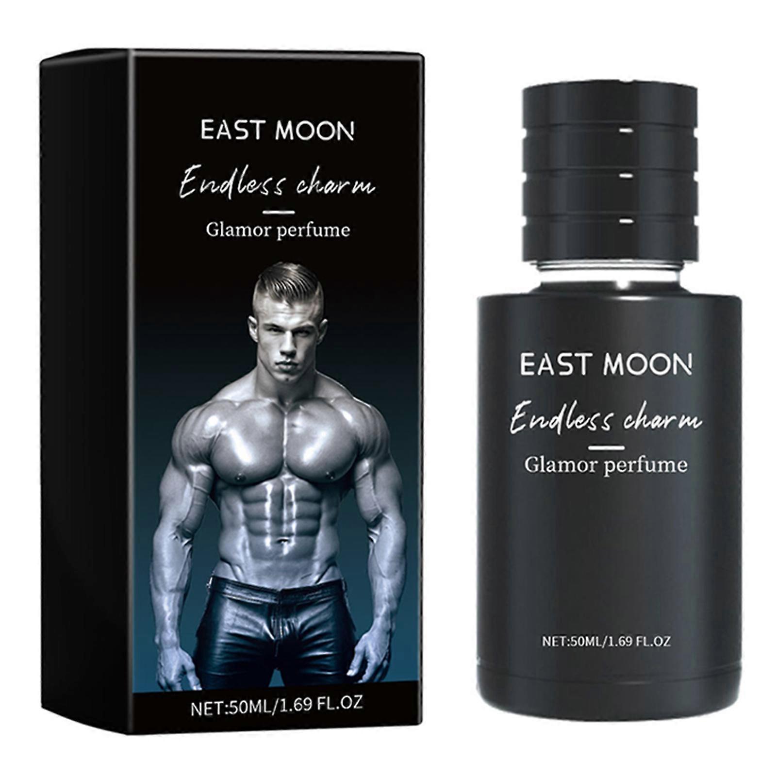 Sandalwood Men's Perfume 50ML - Long-Lasting Pheromone Eau De Parfum, Elegant & Charming Scent, Gentle on All Skin Types