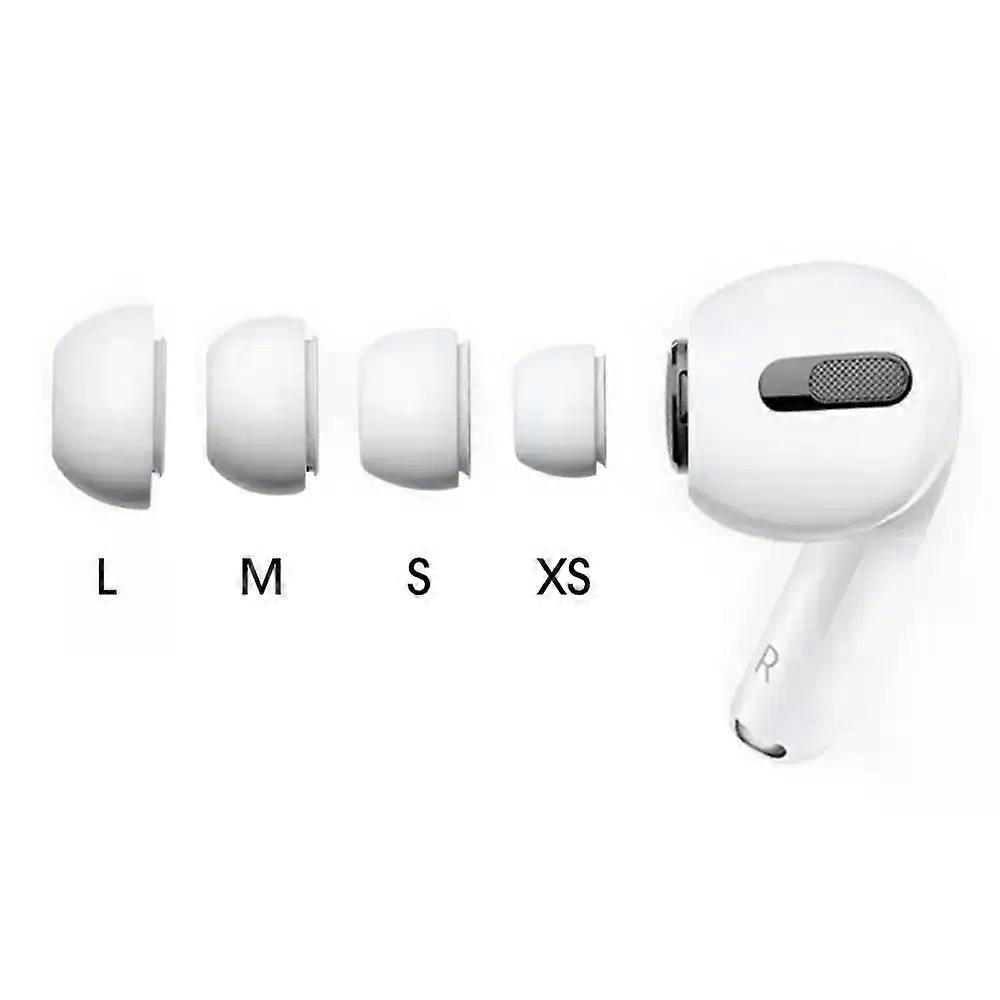 Replacement Earphone Ear Tips compatible for AirPods Pro 1 2 Anti-Slip Size Earbuds Ear Accessories Soft Silicone Earplugs