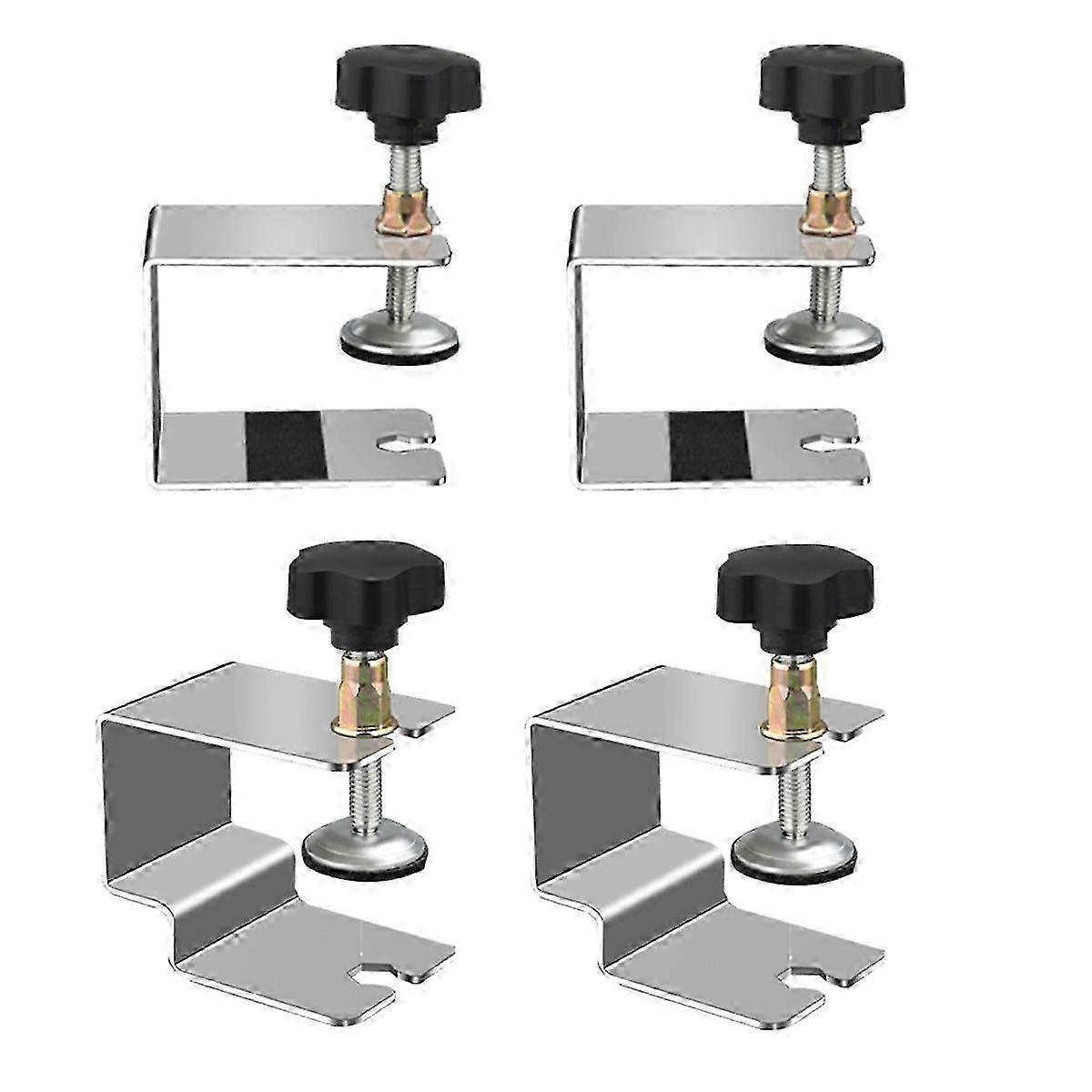 4PCS C Clamp Cabinet Hardware Jig Drawer Fixing Clip for Install Door Drawer Front Knobs Pulls Handles Woodworking Tools