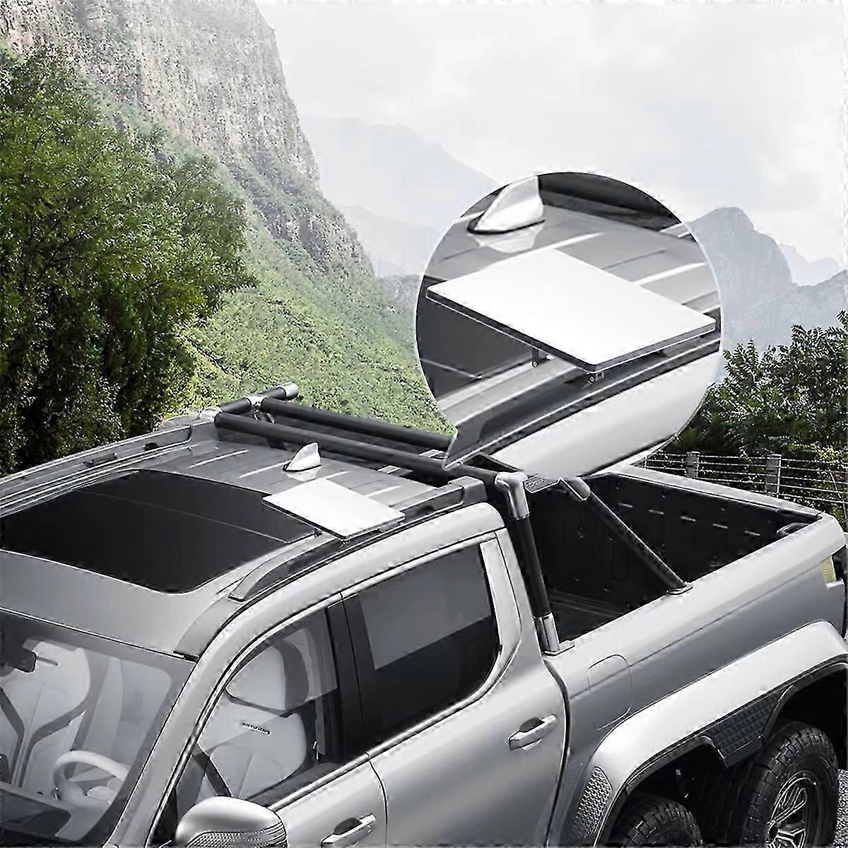 SK0096 ل Starlink Mini Roof Rack Mount سبائك الألومنيوم متوافقة مع Starlink Mini Easy Insta