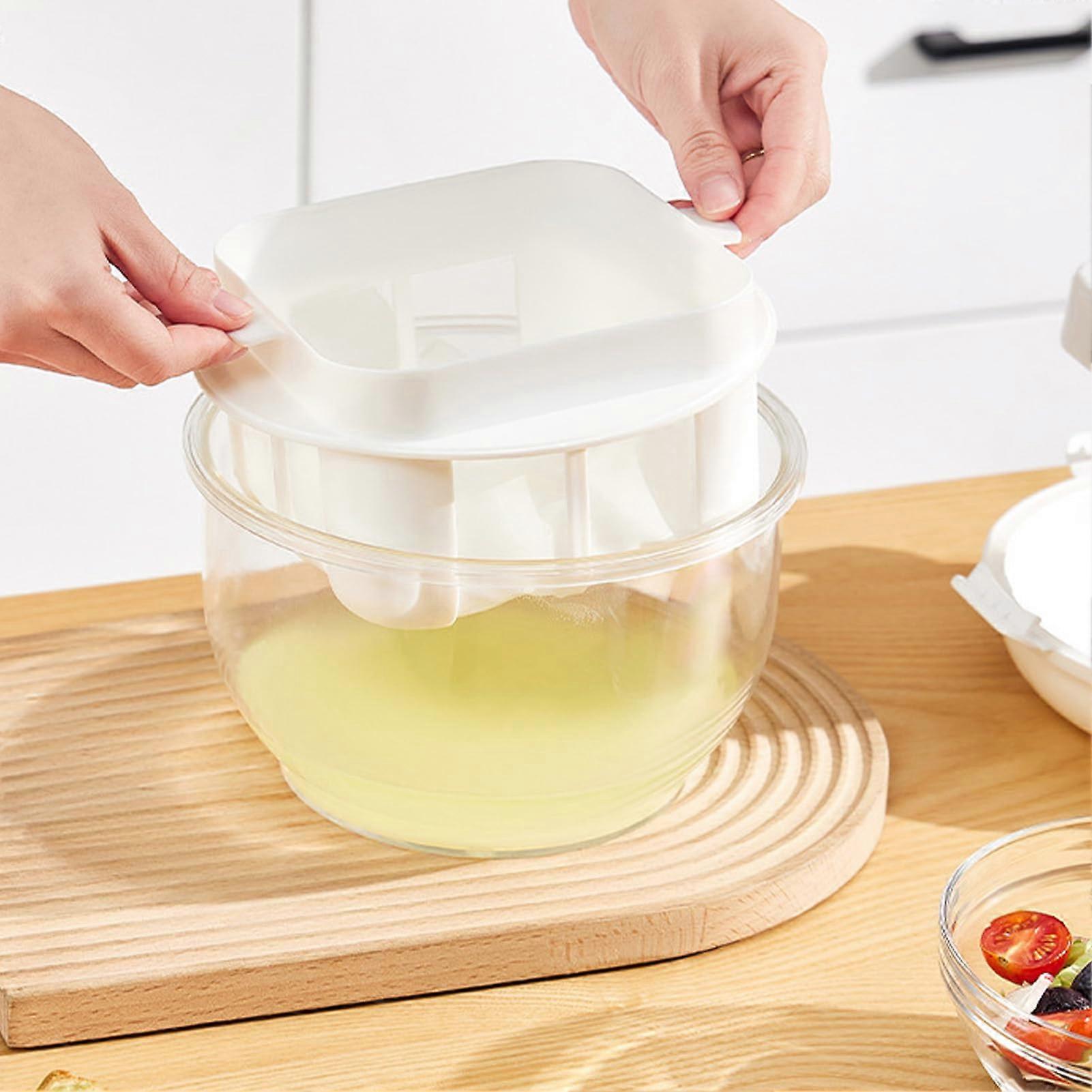 Greek Yogurt Maker, Gguduck Greek Yogurt Maker, Yoghurt Whey Separator, Cheese Yogurt Maker with Fine Mesh Strainer