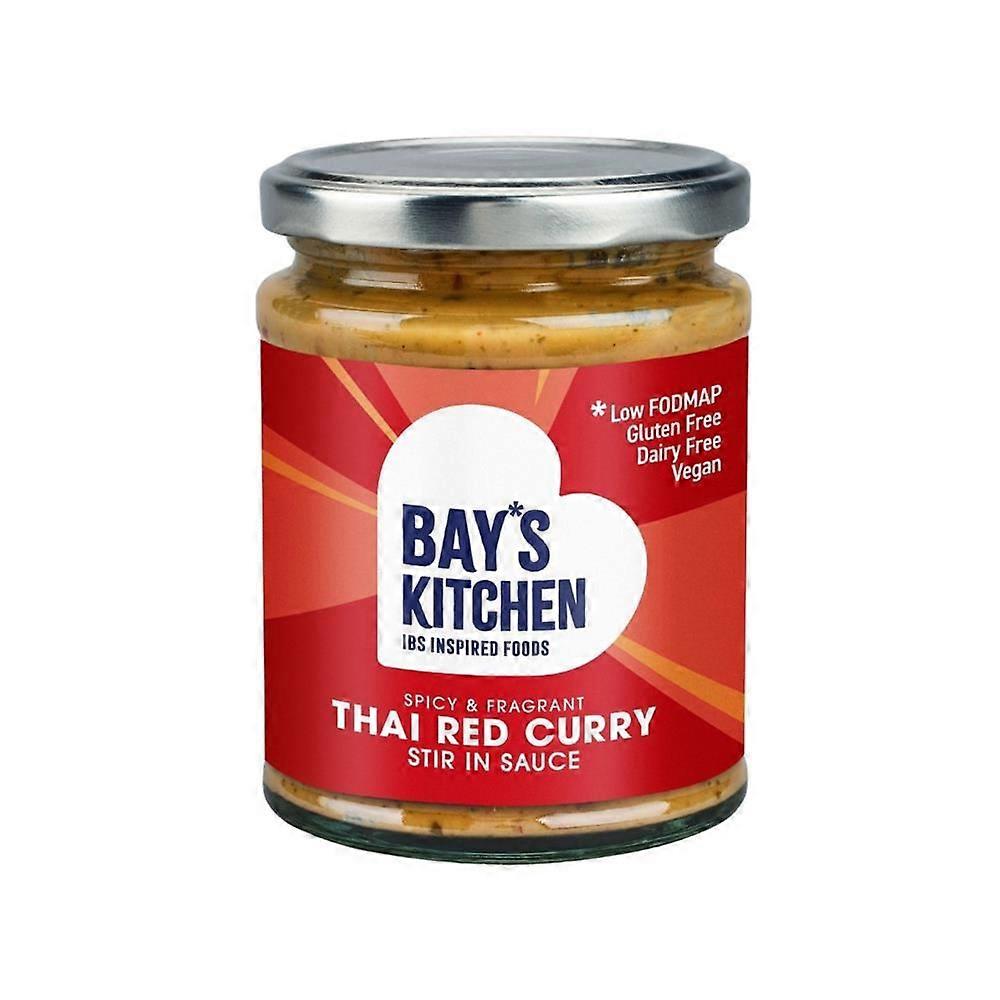 Bays Kitchen Thai Red Curry Stir-in Sauce Low FODMAP Vegan 260g