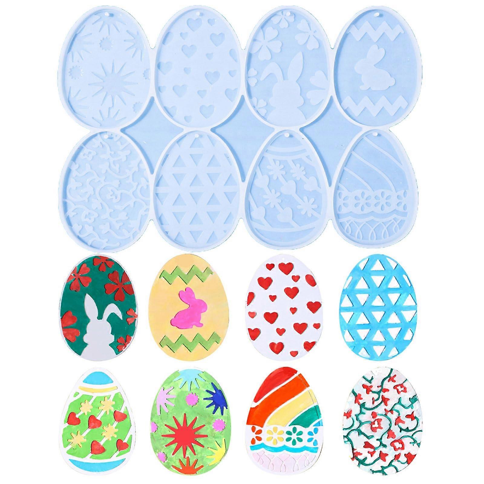 Silicon molds, Easter egg mold, pendant mold, handicraft, craft supplies for handmade pendants