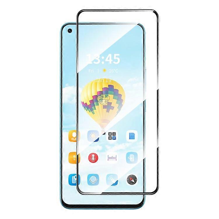 ENKAY HAT PRINCEはOppo A96 4Gフルグルースクリーンプロテクター2.5D 0.26mm高アルミニウムシリコンガラスフィルムと互換性があります