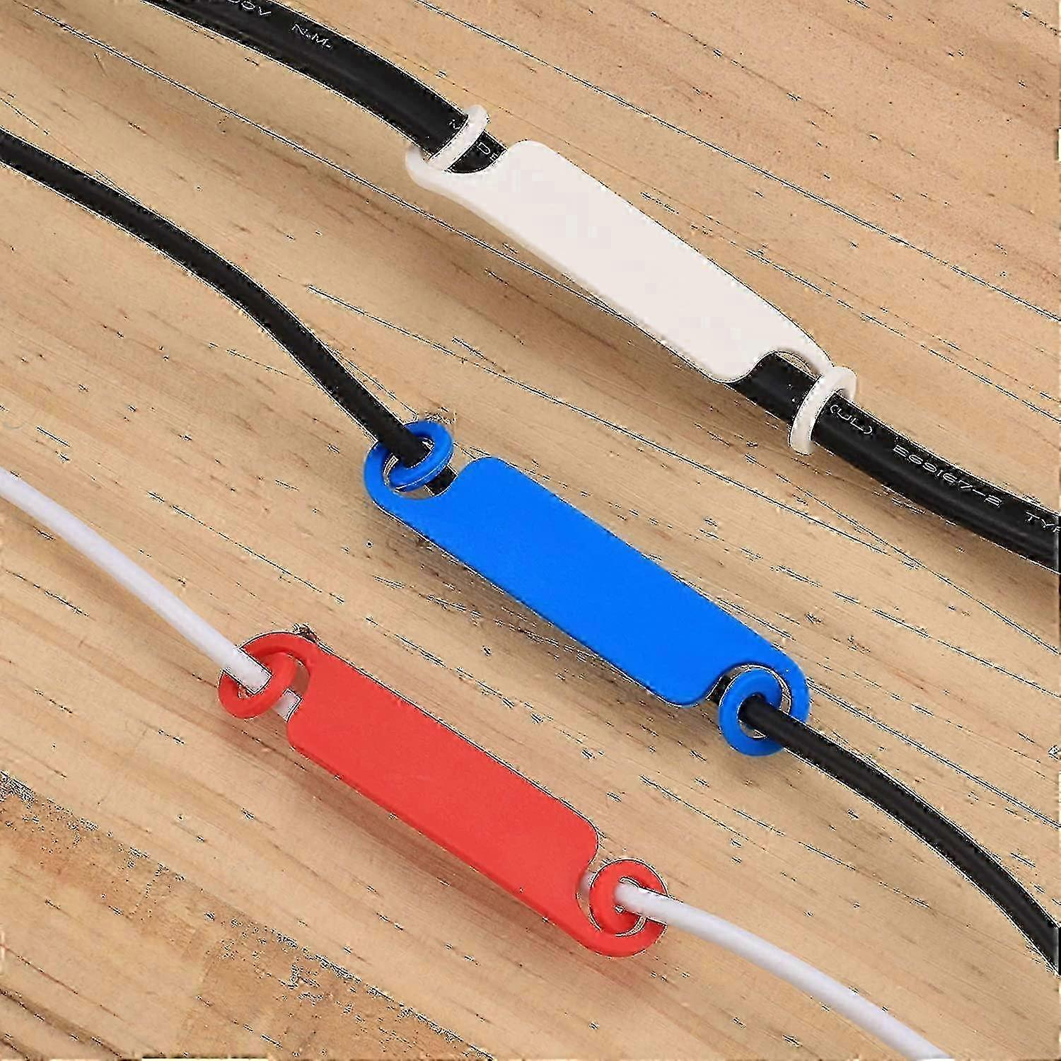 50 Multicolor Cable Identification Labels for Optimized Marking System and Effective Cable Management Solutions
