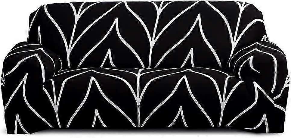 2 Seater Stretch Sofa Cover with Armrests Suitable for Various Brands