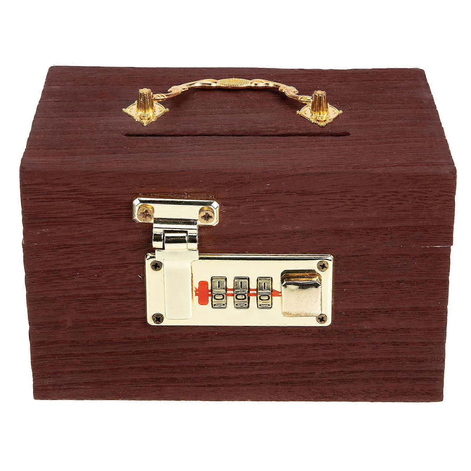 Stylish Wooden Boxes with Security Code, Ideal for Home or Office Ambiance