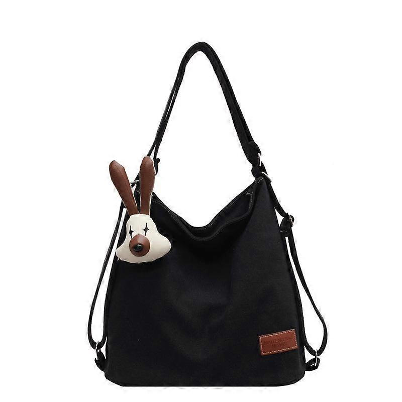 Canvas Bag Women Shoulder Bag Tote Bag Variable Backpack