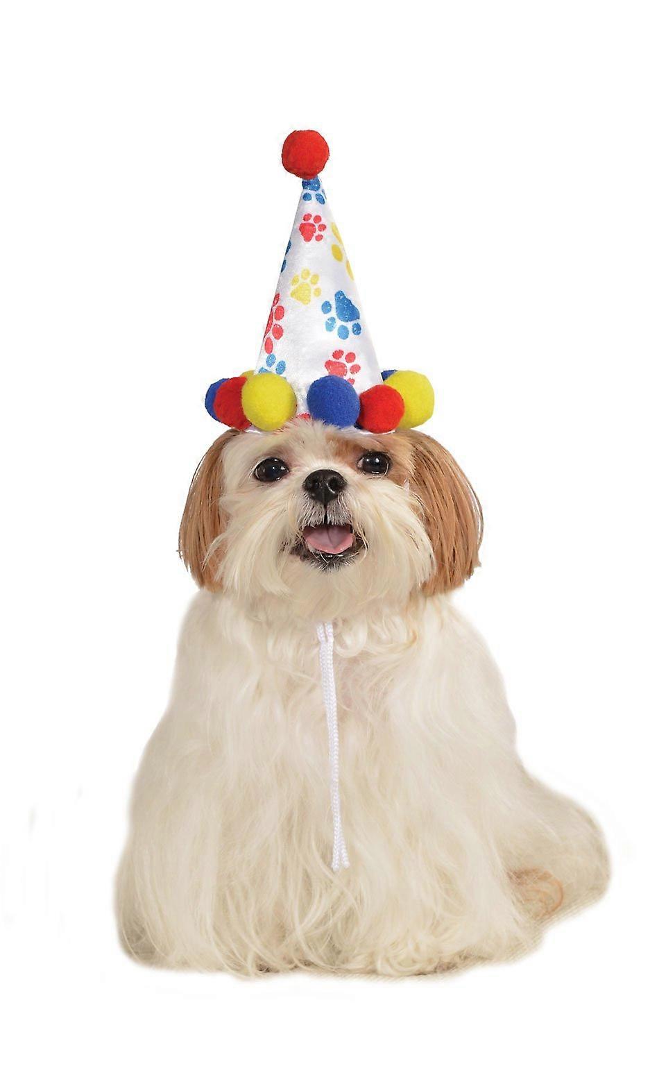 Dogs Paw Print Bday Hat For Pets 886531m-l