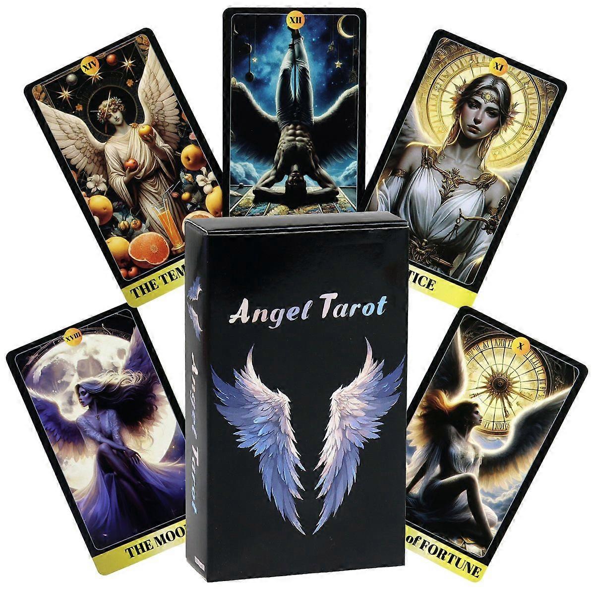 Angel Oracle Cards Deck: Spiritual Guidance & Intuitive Readings