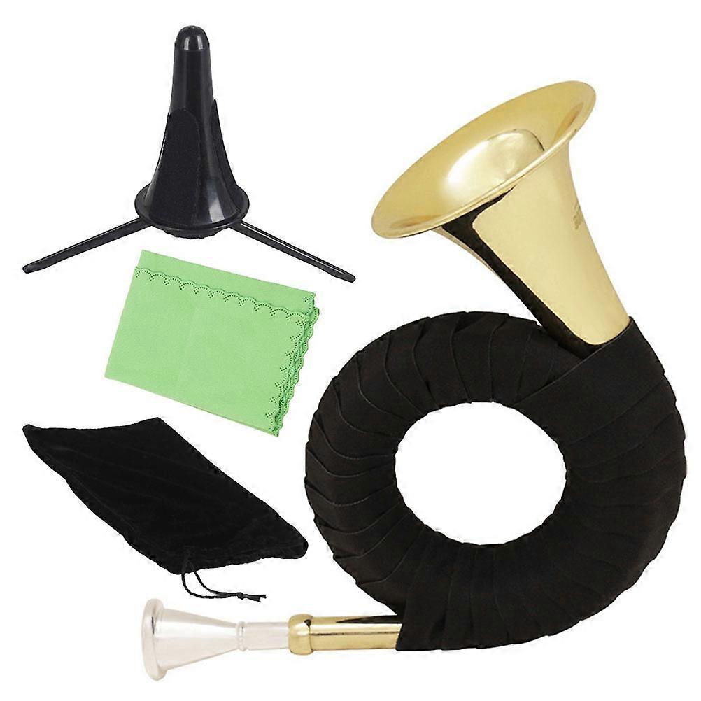 Practical Music Instrument French Horn for Music Lovers in Assorted Color Portable 1Pcs