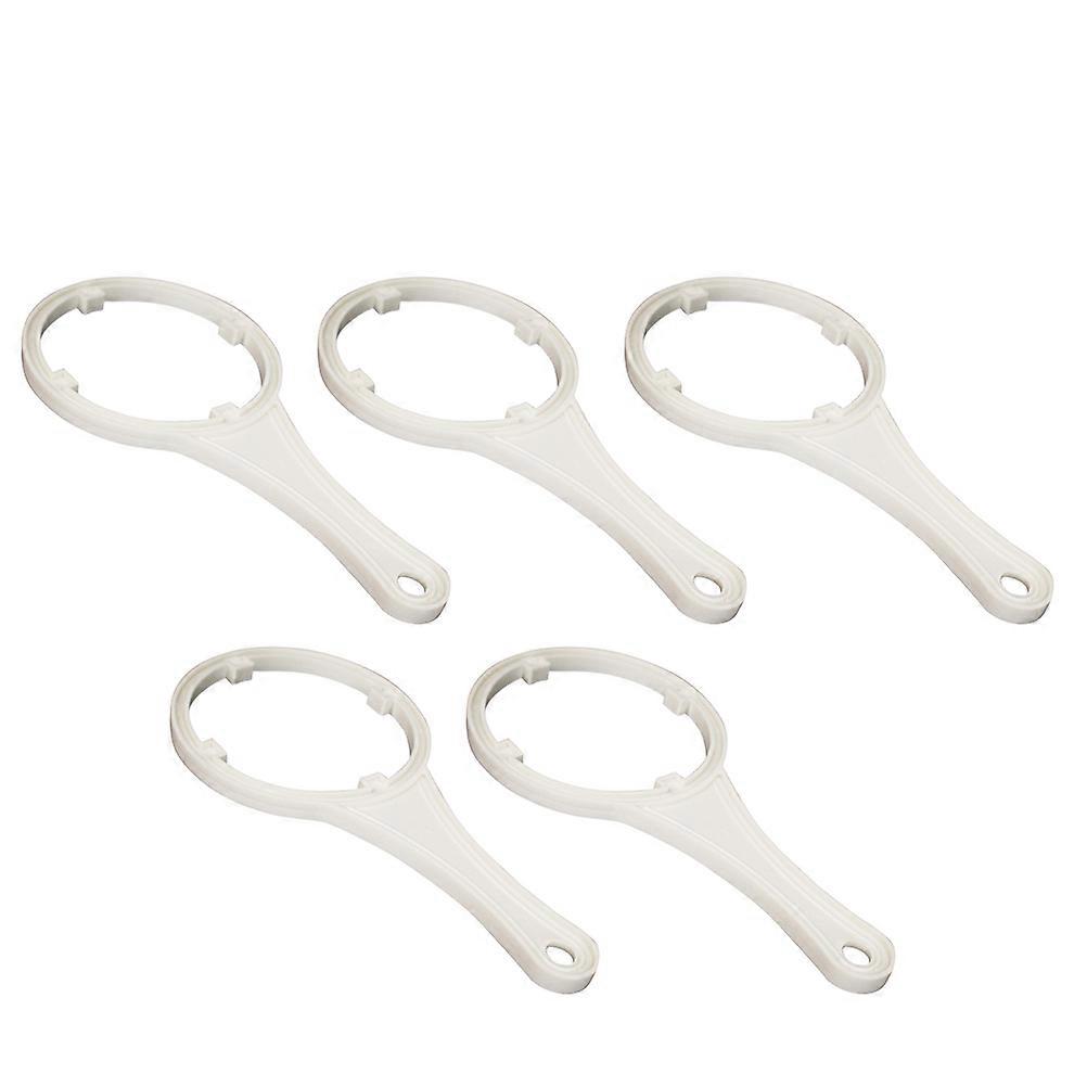 Plastic Wrench for Water Filter Replacement 10 Inch White 5Set