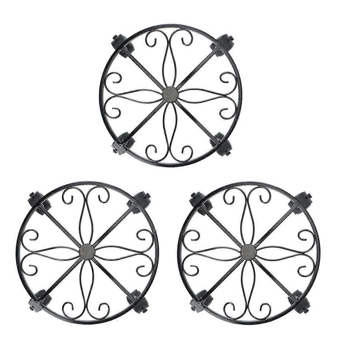 Plant with Wheels Rolling Plant Stand, Potted Plant A