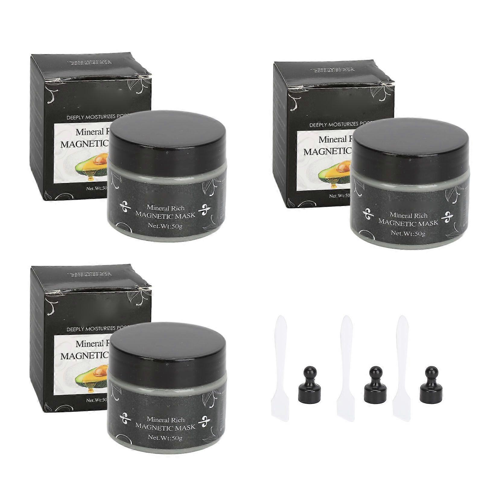 2025 Latest Model 3pcs Blackhead Removal Mask Deep Pore Cleansing Moisturizing...