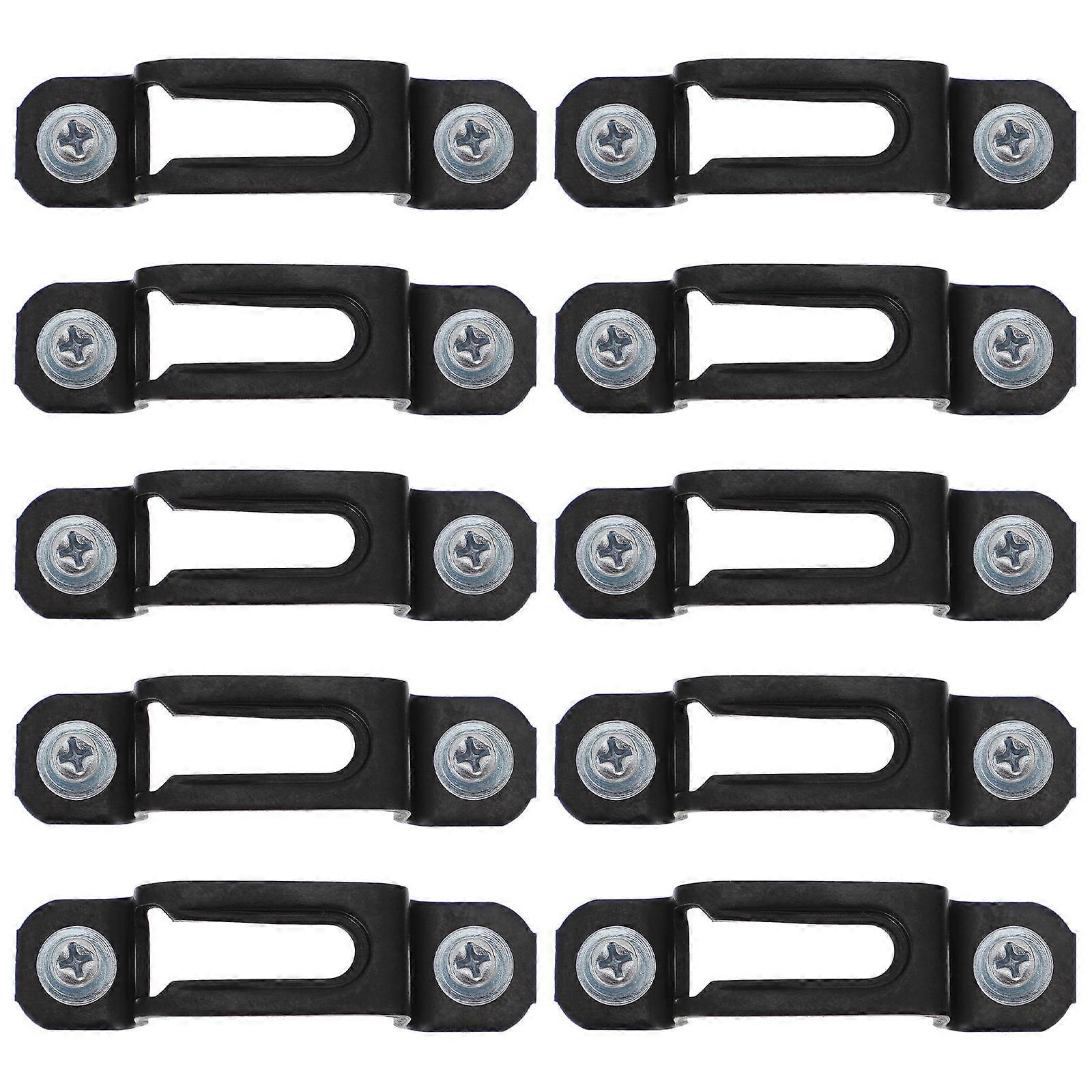 Hidden Cabinet Connectors 50 Sets Durable Fasteners for Furniture Easy Installation Screws Included