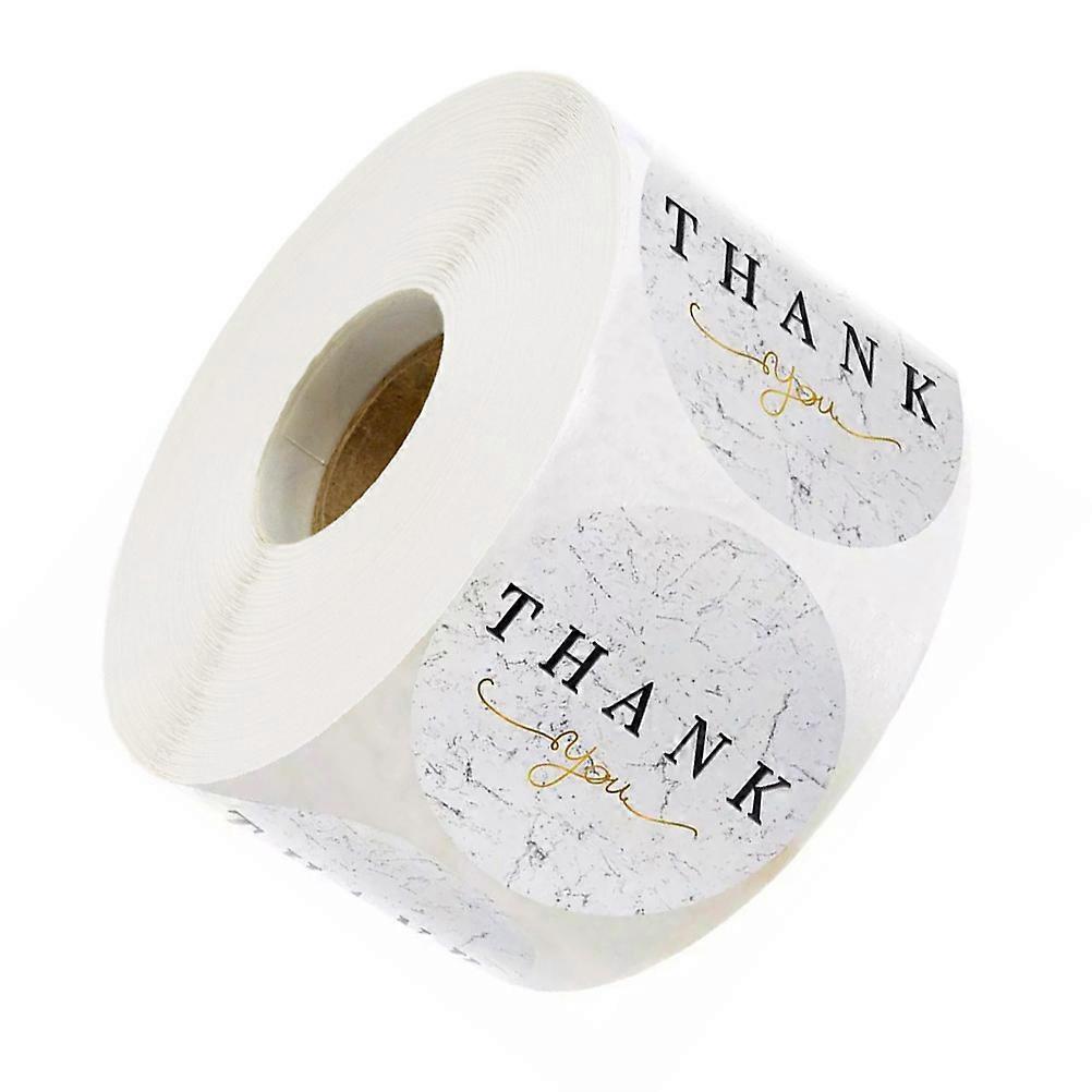 500pcs Thank You Packing Stickers Sealing Labels for Wrapping, Birthdays, Parties, Gratitude Expressions, Easy Peel and Paste